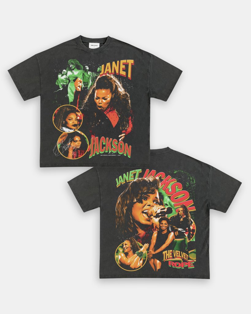 JANET JACKSON 2 TEE - [DS] - WINS™ GAME CHANGERS TEE - WINS LA