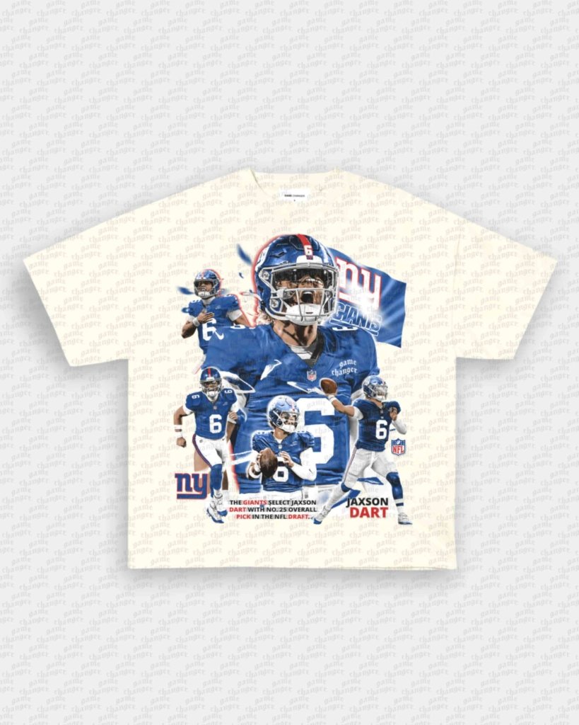 JAXSON DART - NYG TEE - WINS™ GAME CHANGERS TEE - WINS LA