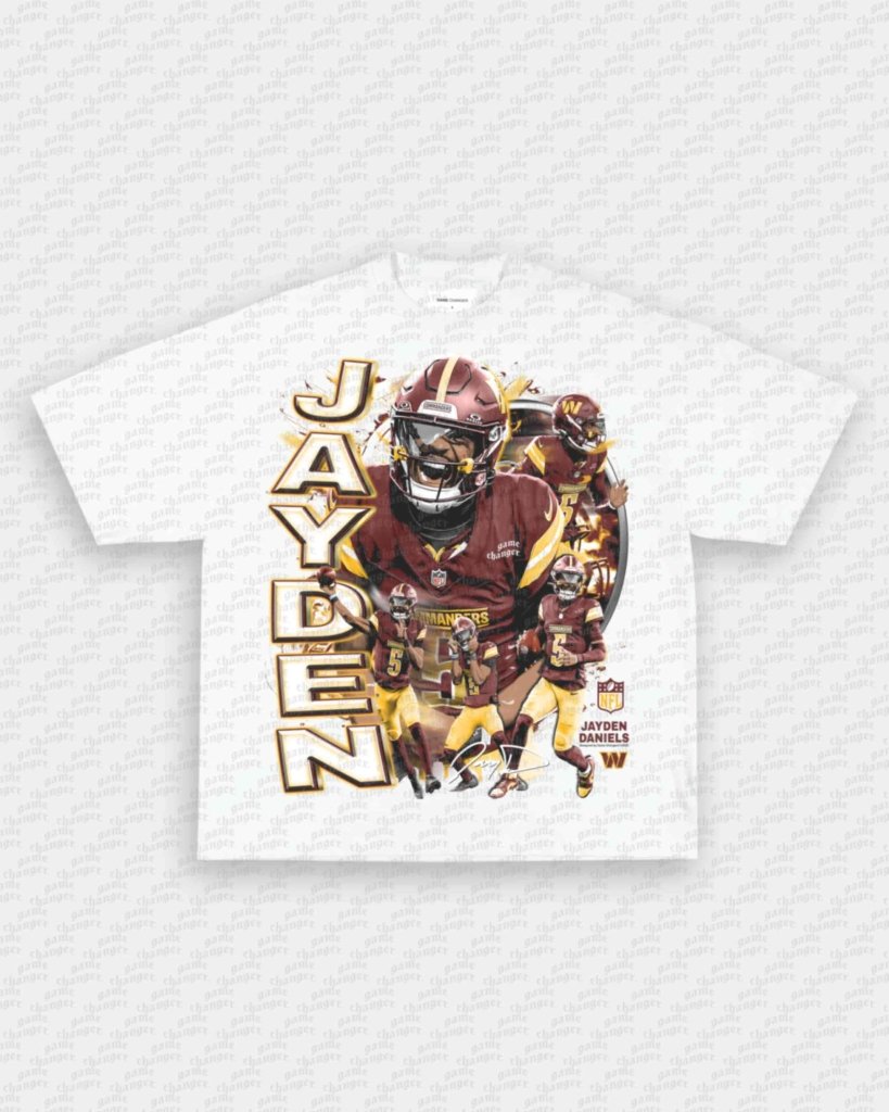 JAYDEN DANIELS V5 TEE - WINS™ GAME CHANGERS TEE - WINS LA