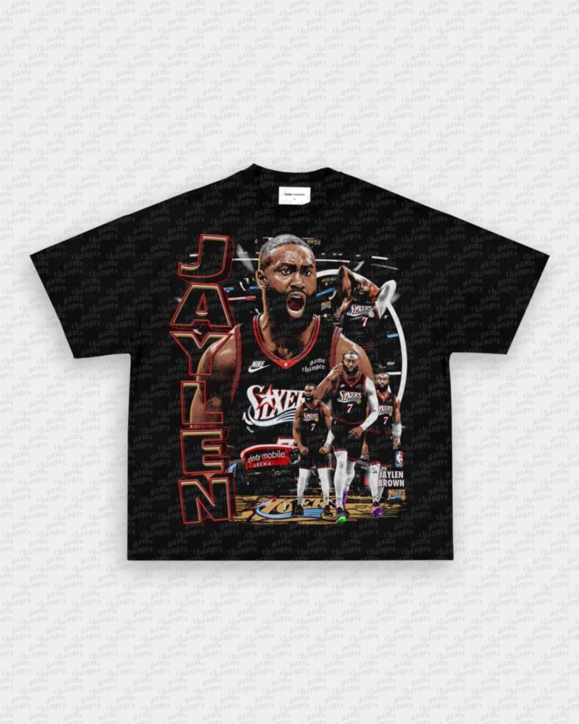 JAYLEN BROWN - 76ERS TEE - WINS™ GAME CHANGERS TEE - WINS LA