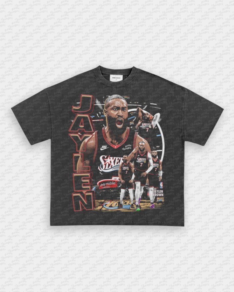 JAYLEN BROWN - 76ERS TEE - WINS™ GAME CHANGERS TEE - WINS LA
