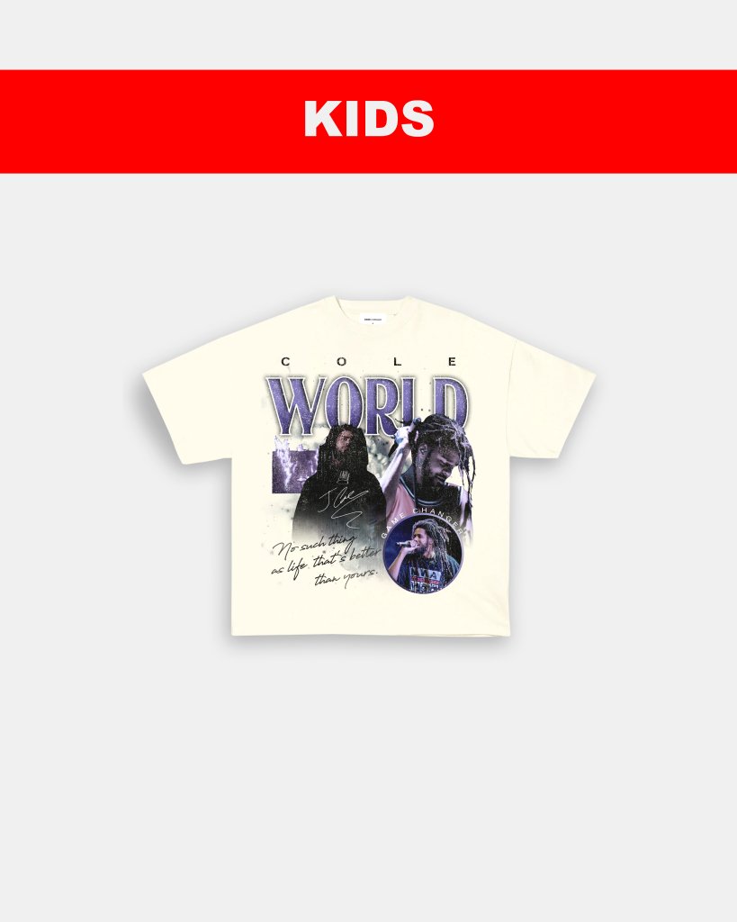 JCOLE TEE - KIDS TEE - WINS™ GAME CHANGERS TEE - WINS LA