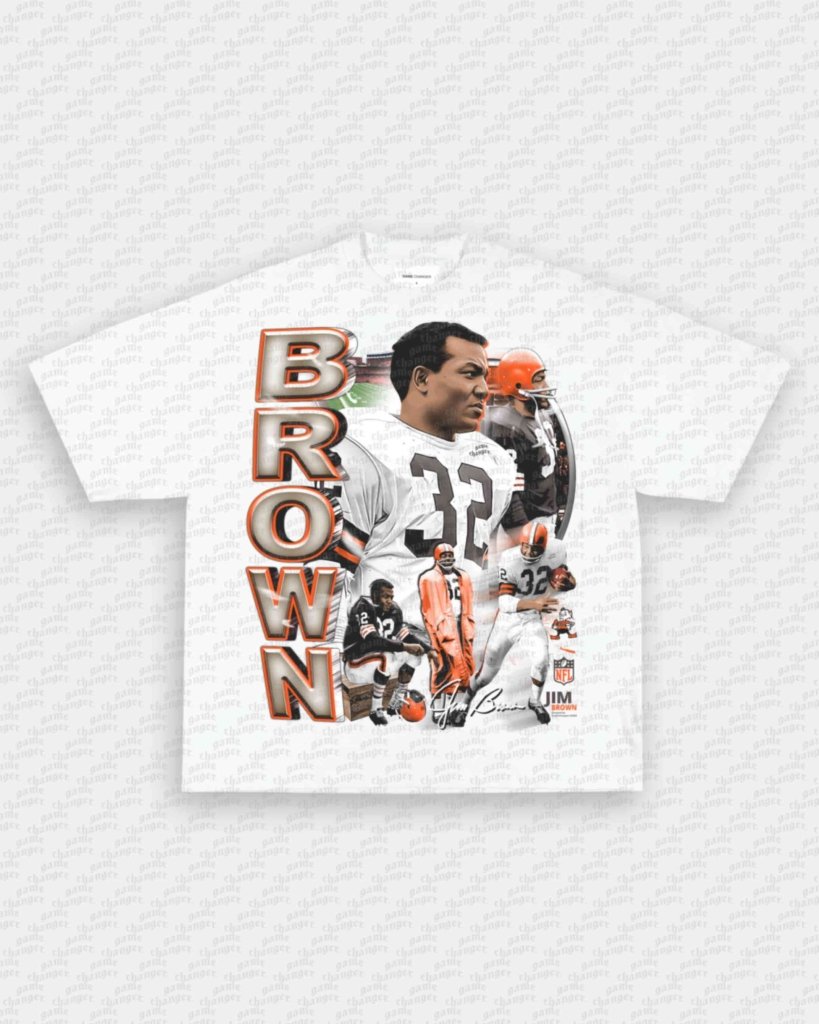 JIM BROWN TEE - WINS™ GAME CHANGERS TEE - WINS LA