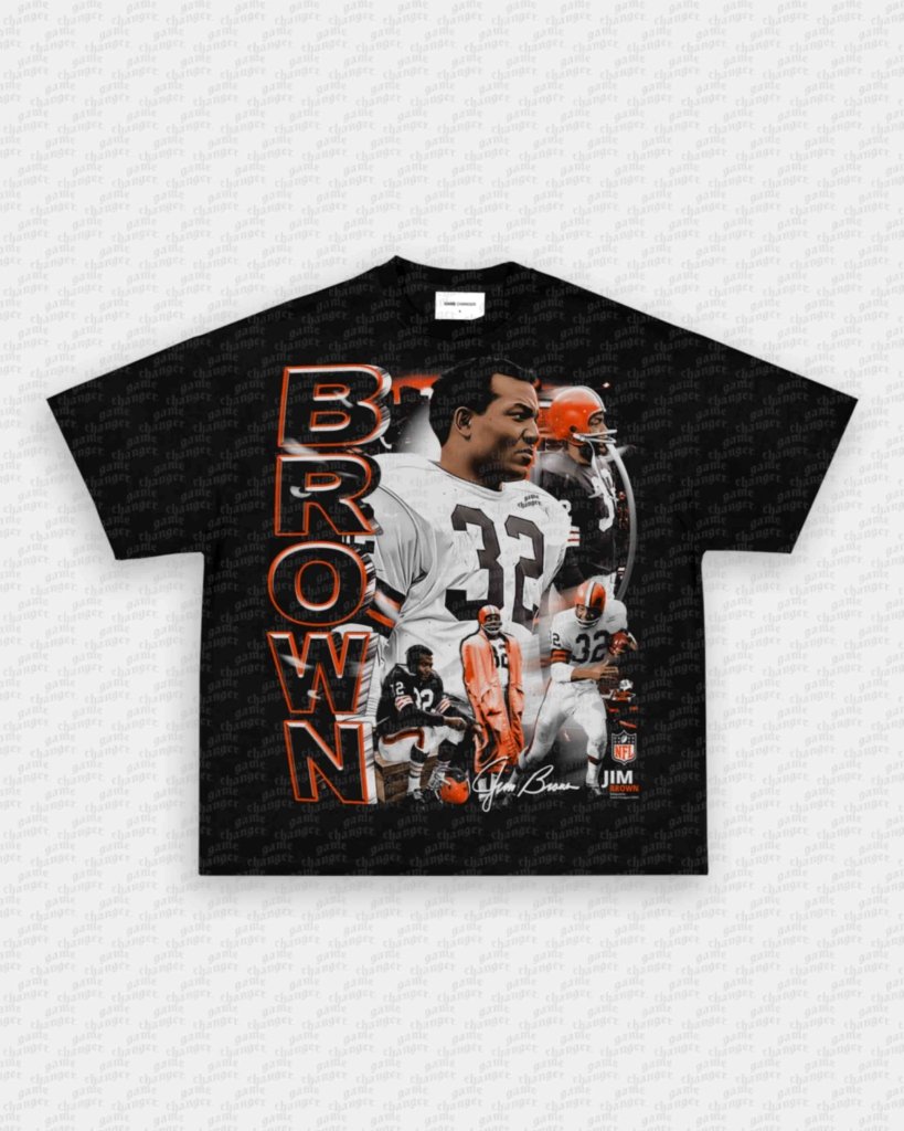 JIM BROWN TEE - WINS™ GAME CHANGERS TEE - WINS LA