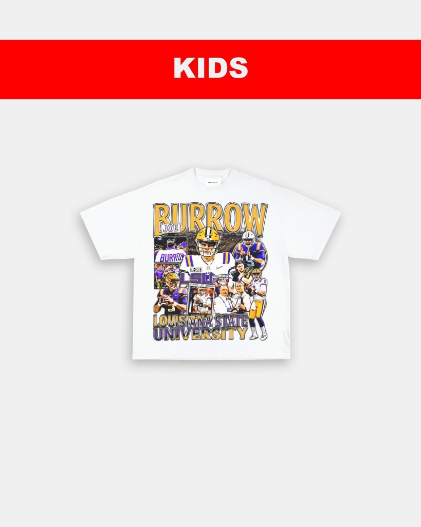 JOE BURROW - LSU - KIDS TEE - WINS™ GAME CHANGERS TEE - WINS LA