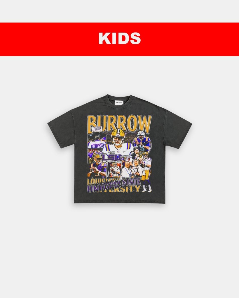 JOE BURROW - LSU - KIDS TEE - WINS™ GAME CHANGERS TEE - WINS LA