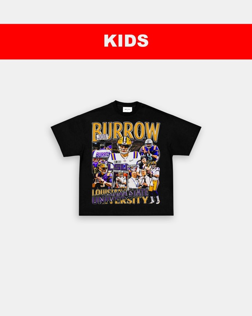 JOE BURROW - LSU - KIDS TEE - WINS™ GAME CHANGERS TEE - WINS LA