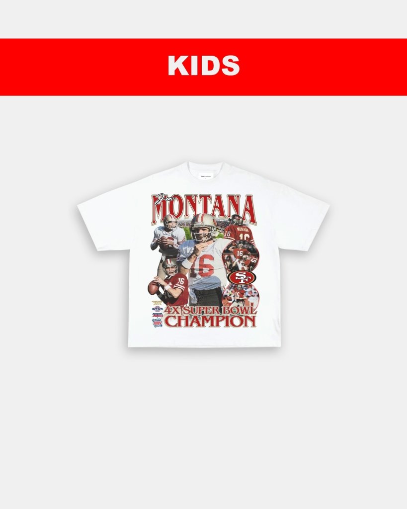 JOE MONTANA - KIDS TEE - WINS™ GAME CHANGERS TEE - WINS LA