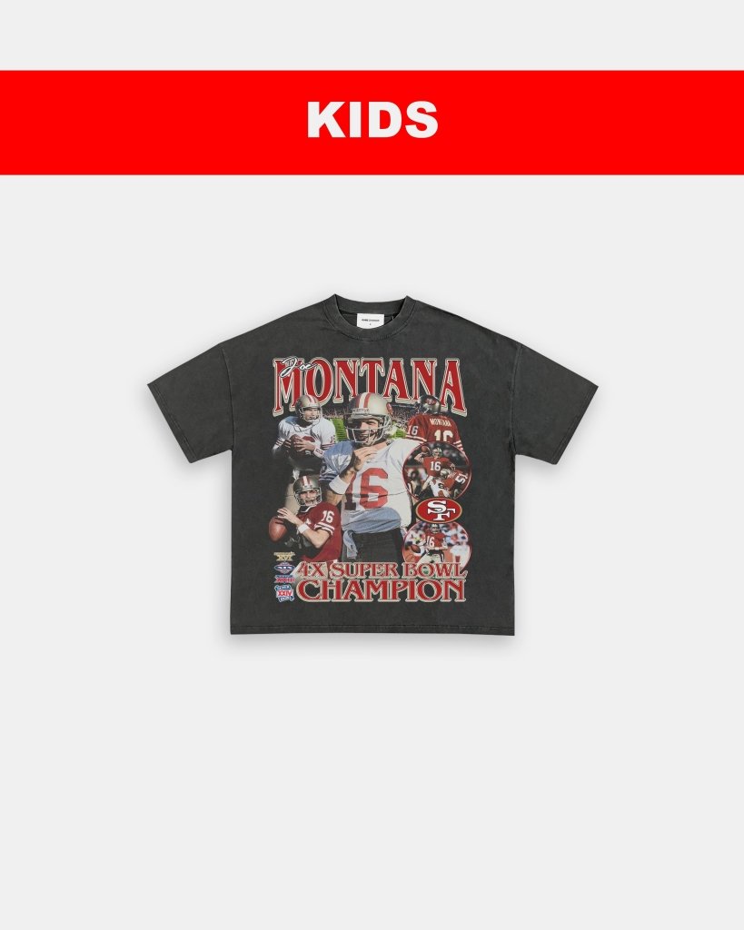 JOE MONTANA - KIDS TEE - WINS™ GAME CHANGERS TEE - WINS LA