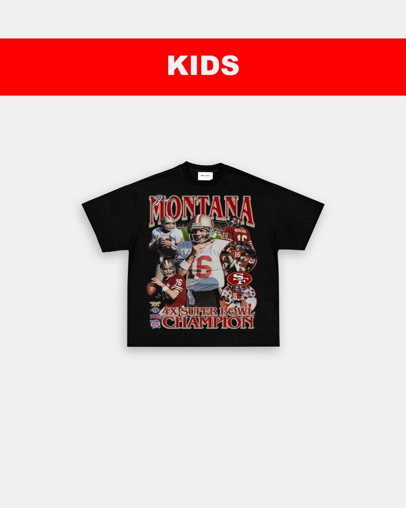 JOE MONTANA - KIDS TEE - WINS™ GAME CHANGERS TEE - WINS LA