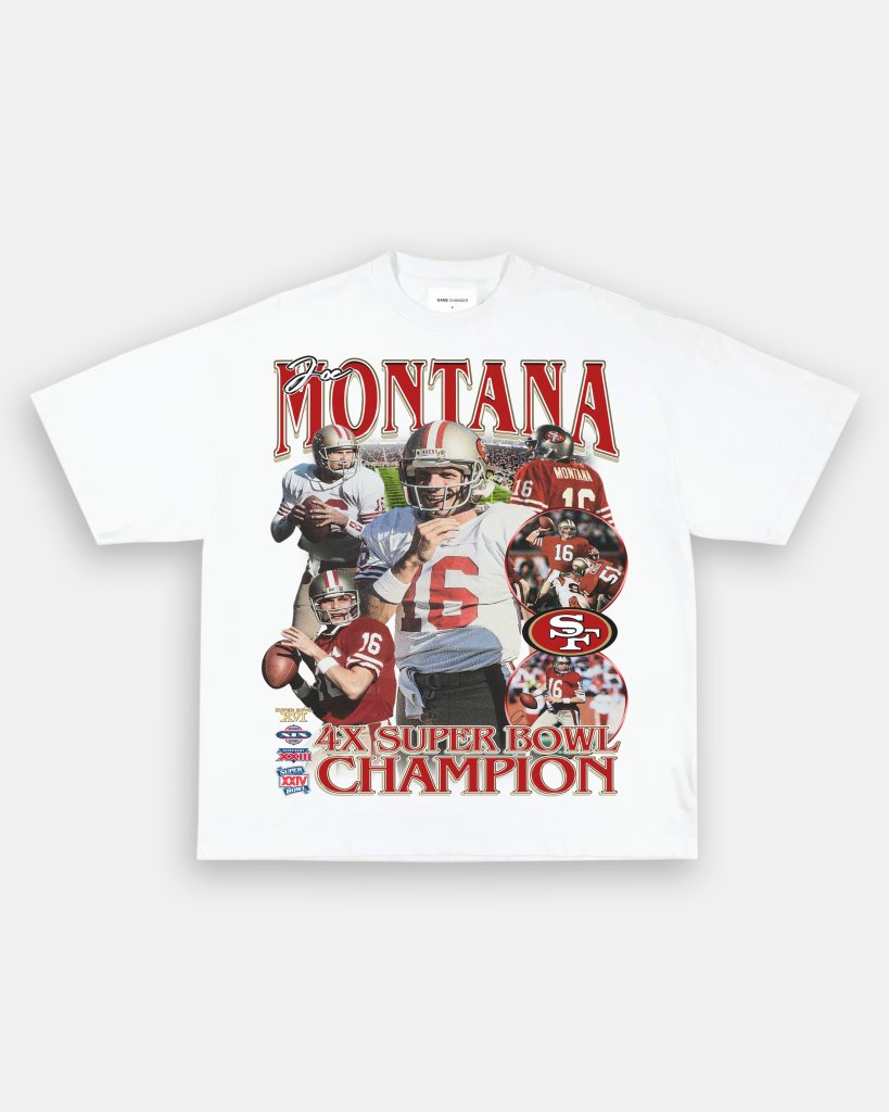 JOE MONTANA TEE - WINS™ GAME CHANGERS TEE - WINS LA