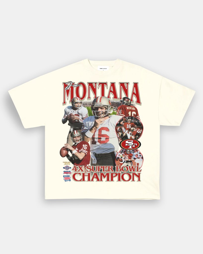 JOE MONTANA TEE - WINS™ GAME CHANGERS TEE - WINS LA