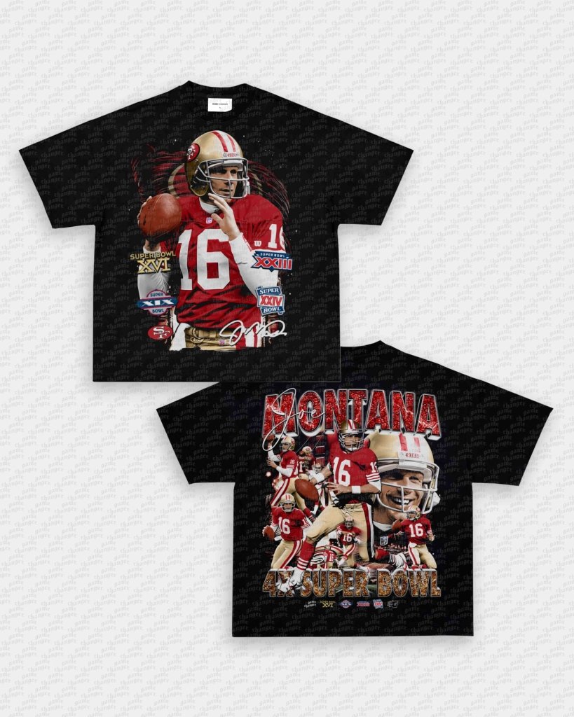 JOE MONTANA V2 TEE - [DS] - WINS™ GAME CHANGERS TEE - WINS LA