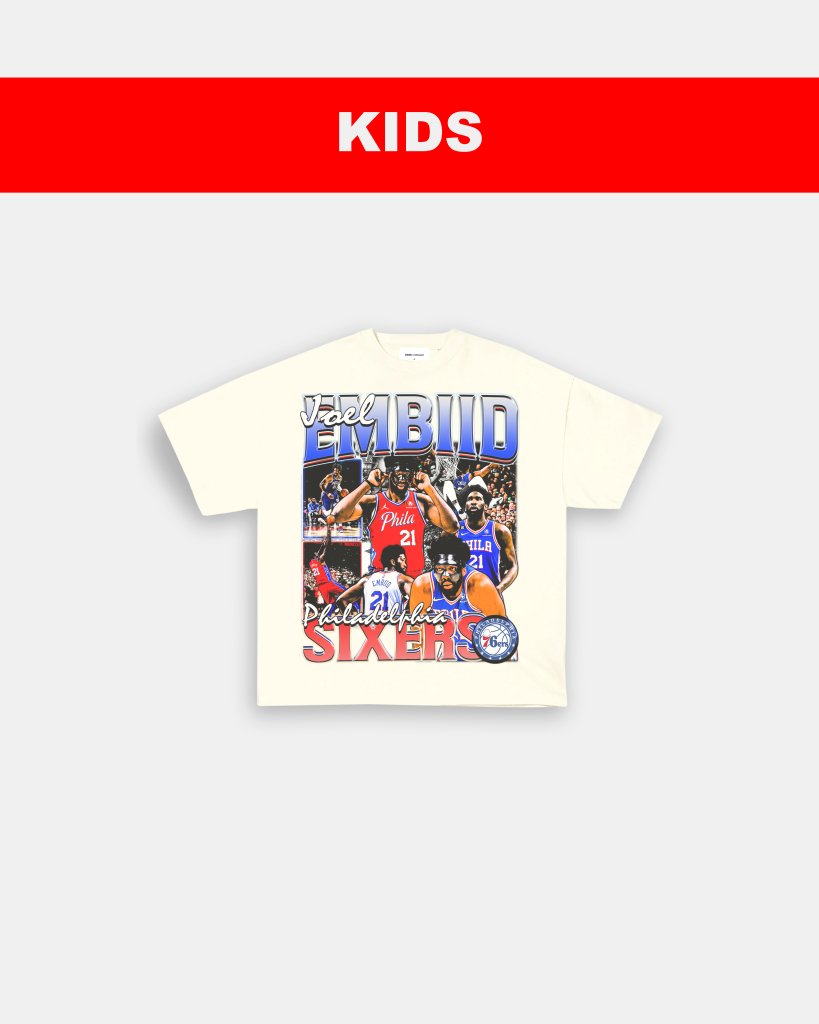 JOEL EMBIID - KIDS TEE - WINS™ GAME CHANGERS TEE - WINS LA