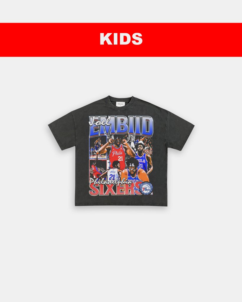 JOEL EMBIID - KIDS TEE - WINS™ GAME CHANGERS TEE - WINS LA