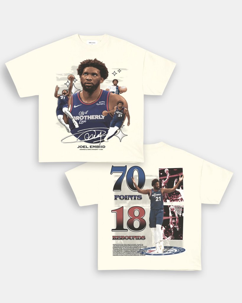 JOEL EMBIID V2 TEE - [DS] - WINS™ GAME CHANGERS TEE - WINS LA