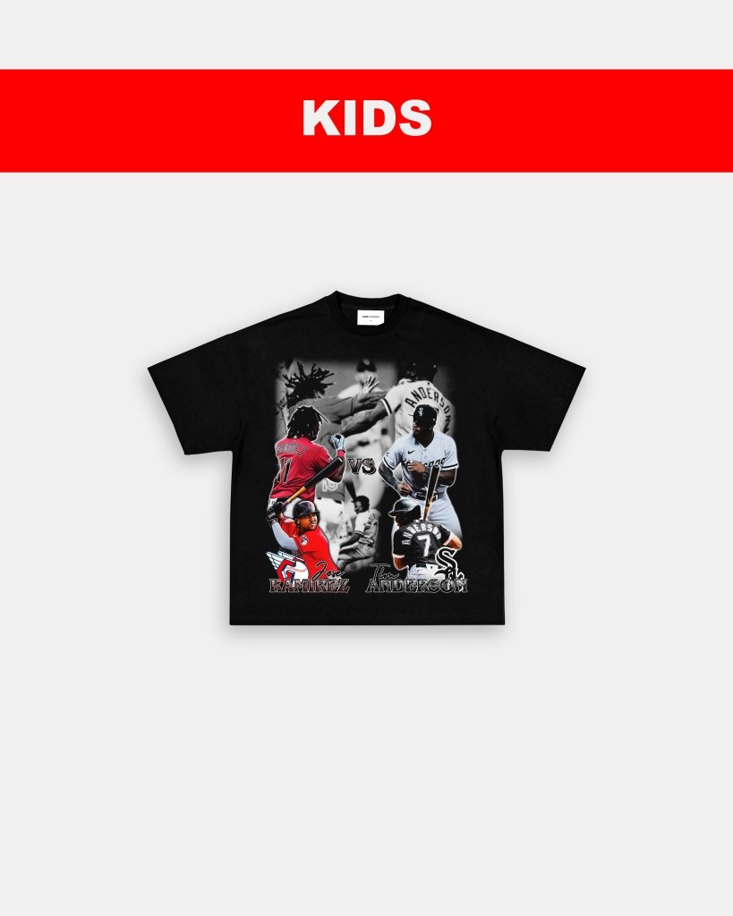 JOSE RAMIREZ VS TIM ANDERSON - KIDS TEE - WINS™ GAME CHANGERS TEE - WINS LA