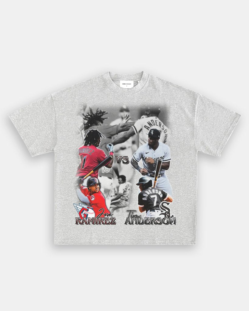 JOSE RAMIREZ VS TIM ANDERSON TEE - WINS™ GAME CHANGERS TEE - WINS LA