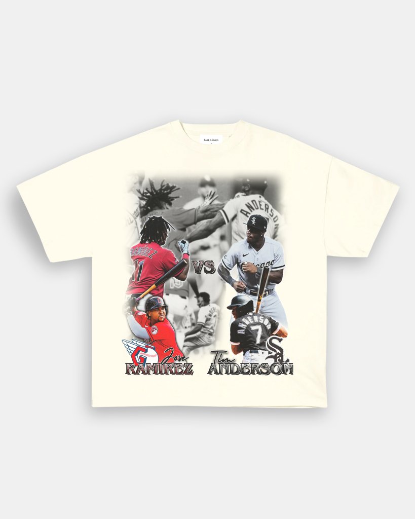 JOSE RAMIREZ VS TIM ANDERSON TEE - WINS™ GAME CHANGERS TEE - WINS LA