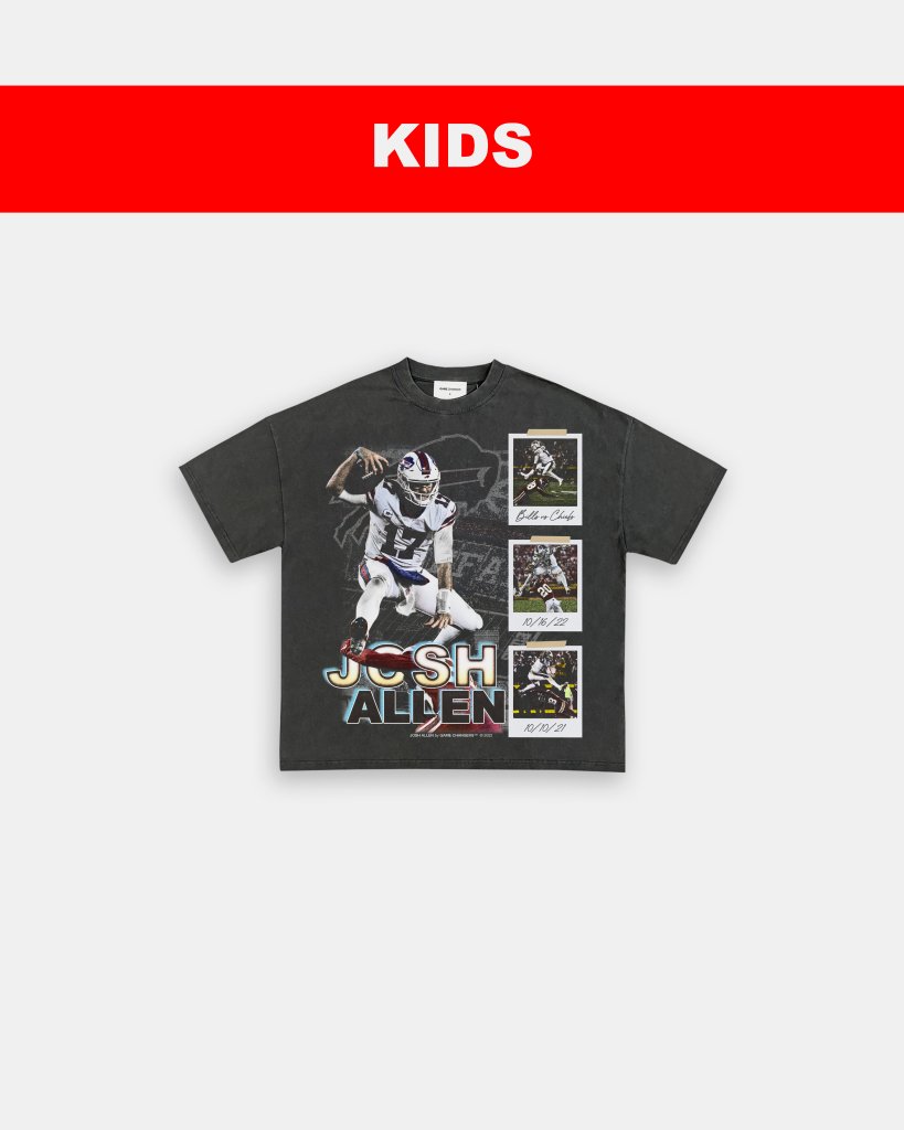 JOSH ALLEN - KIDS TEE - WINS™ GAME CHANGERS TEE - WINS LA