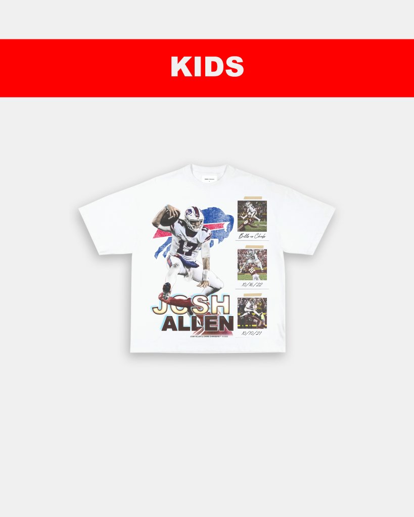 JOSH ALLEN - KIDS TEE - WINS™ GAME CHANGERS TEE - WINS LA