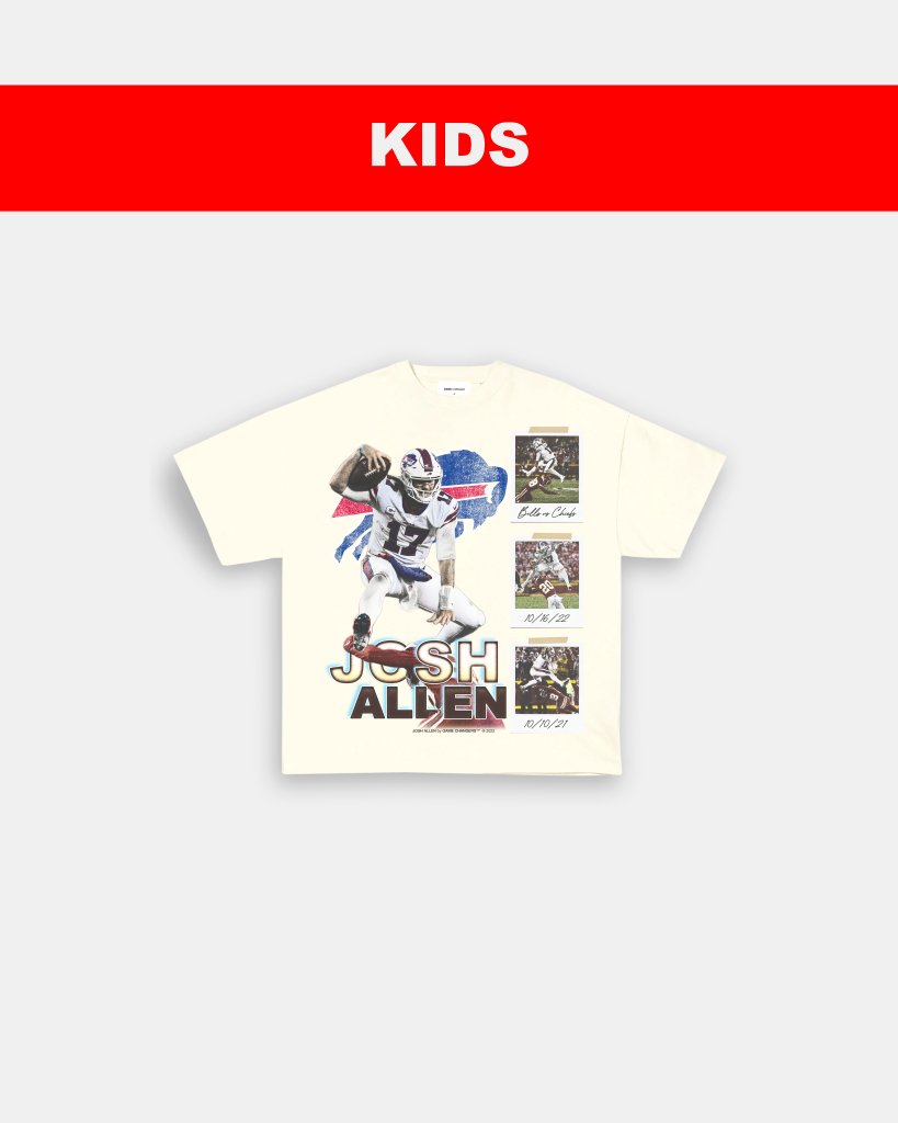 JOSH ALLEN - KIDS TEE - WINS™ GAME CHANGERS TEE - WINS LA