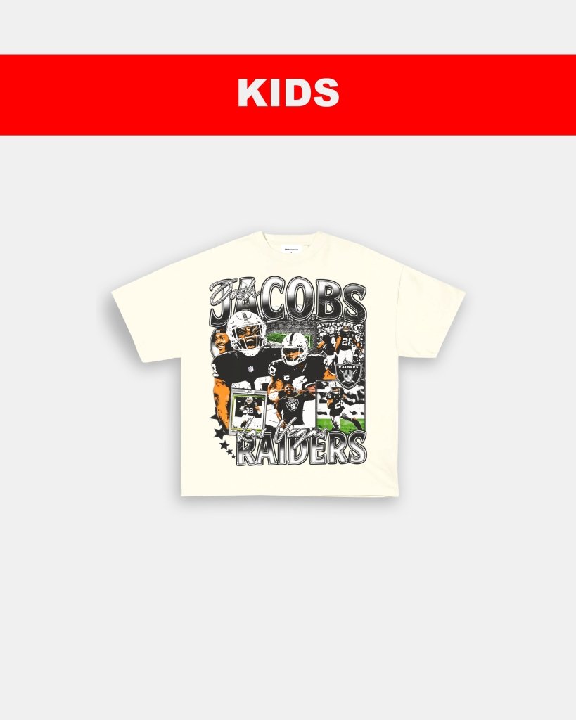 JOSH JACOBS 2 - KIDS TEE - WINS™ GAME CHANGERS TEE - WINS LA