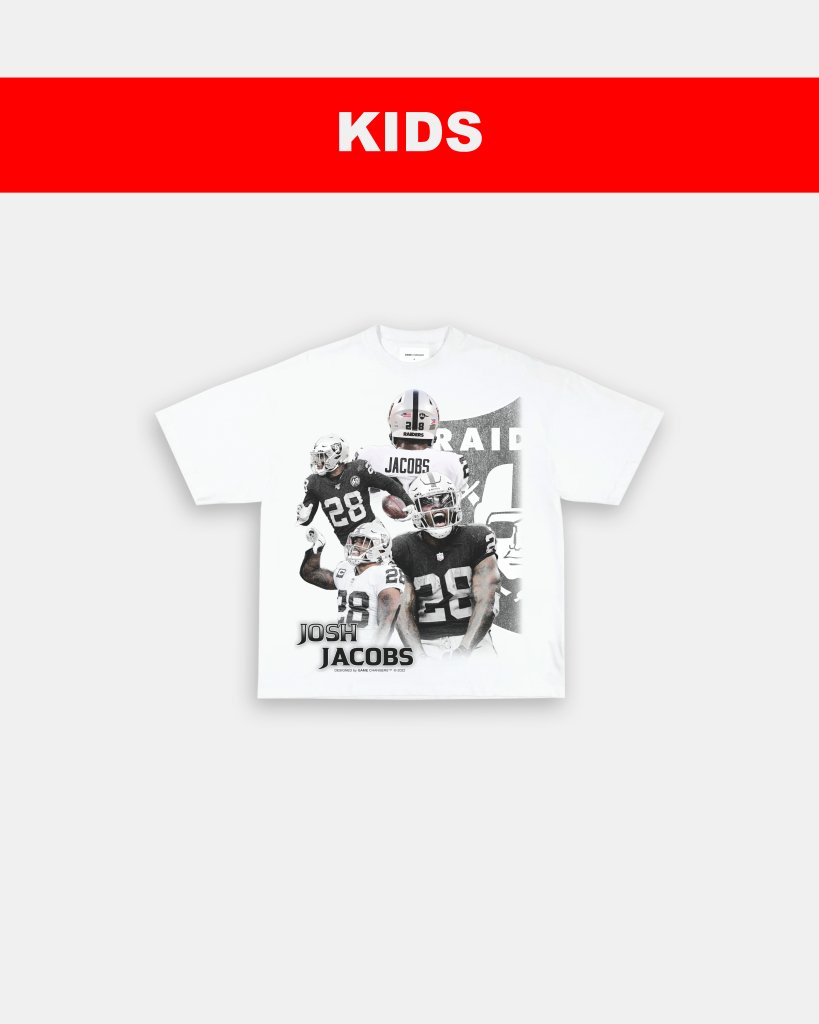 JOSH JACOBS - KIDS TEE - WINS™ GAME CHANGERS TEE - WINS LA