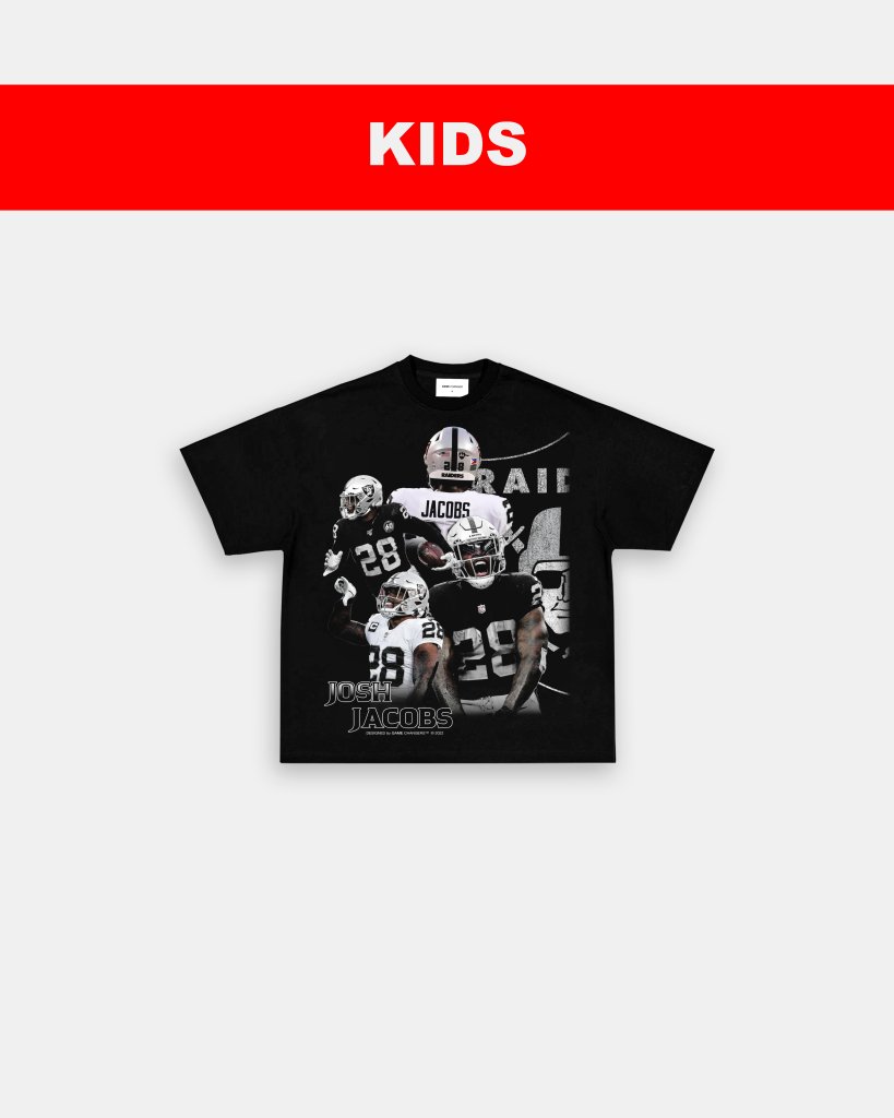 JOSH JACOBS - KIDS TEE - WINS™ GAME CHANGERS TEE - WINS LA