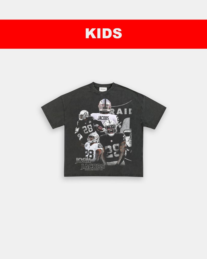 JOSH JACOBS - KIDS TEE - WINS™ GAME CHANGERS TEE - WINS LA