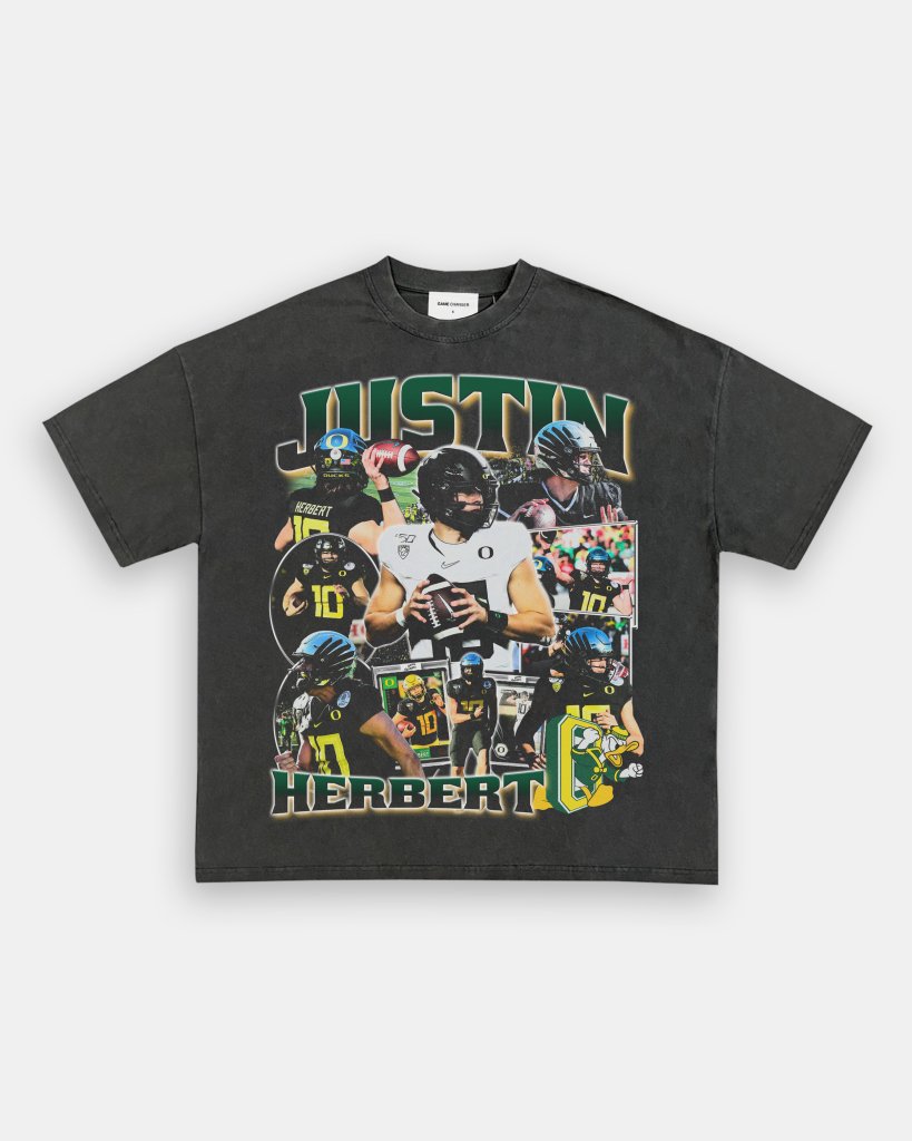 JUSTIN HERBERT - OREGON TEE - WINS™ GAME CHANGERS TEE - WINS LA