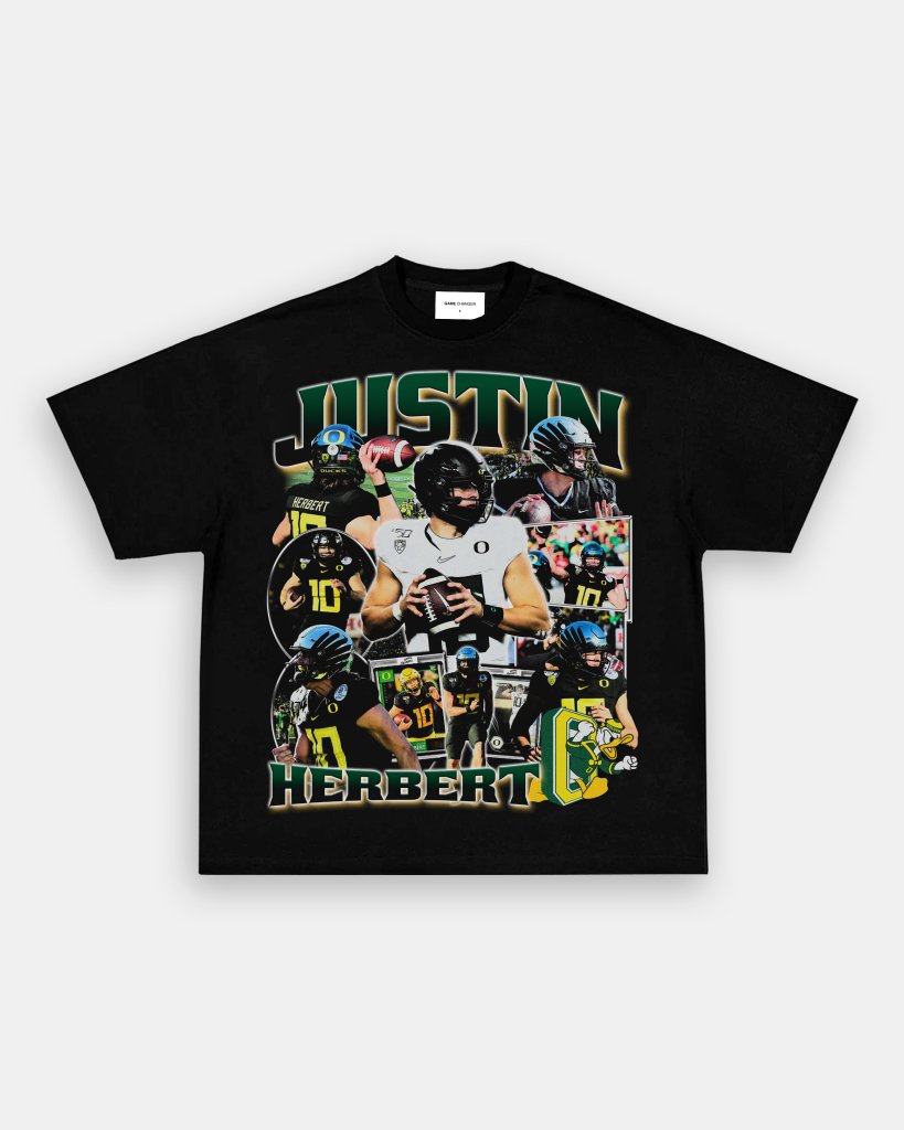 JUSTIN HERBERT - OREGON TEE - WINS™ GAME CHANGERS TEE - WINS LA