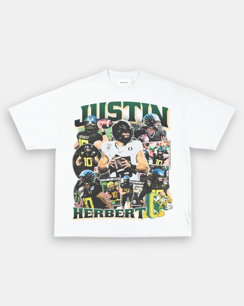 JUSTIN HERBERT - OREGON TEE - WINS™ GAME CHANGERS TEE - WINS LA