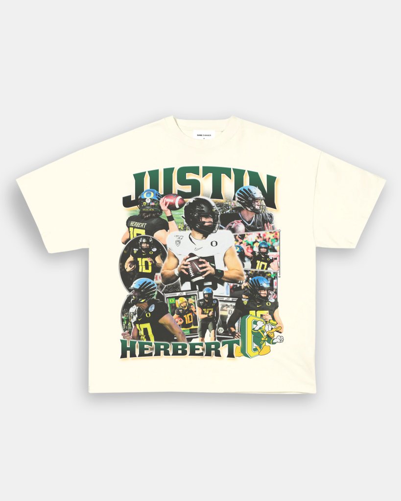 JUSTIN HERBERT - OREGON TEE - WINS™ GAME CHANGERS TEE - WINS LA