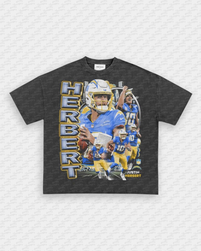 JUSTIN HERBERT V3 TEE - WINS™ GAME CHANGERS TEE - WINS LA