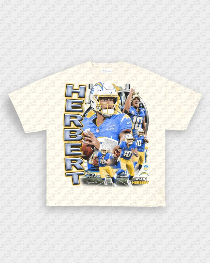 JUSTIN HERBERT V3 TEE - WINS™ GAME CHANGERS TEE - WINS LA