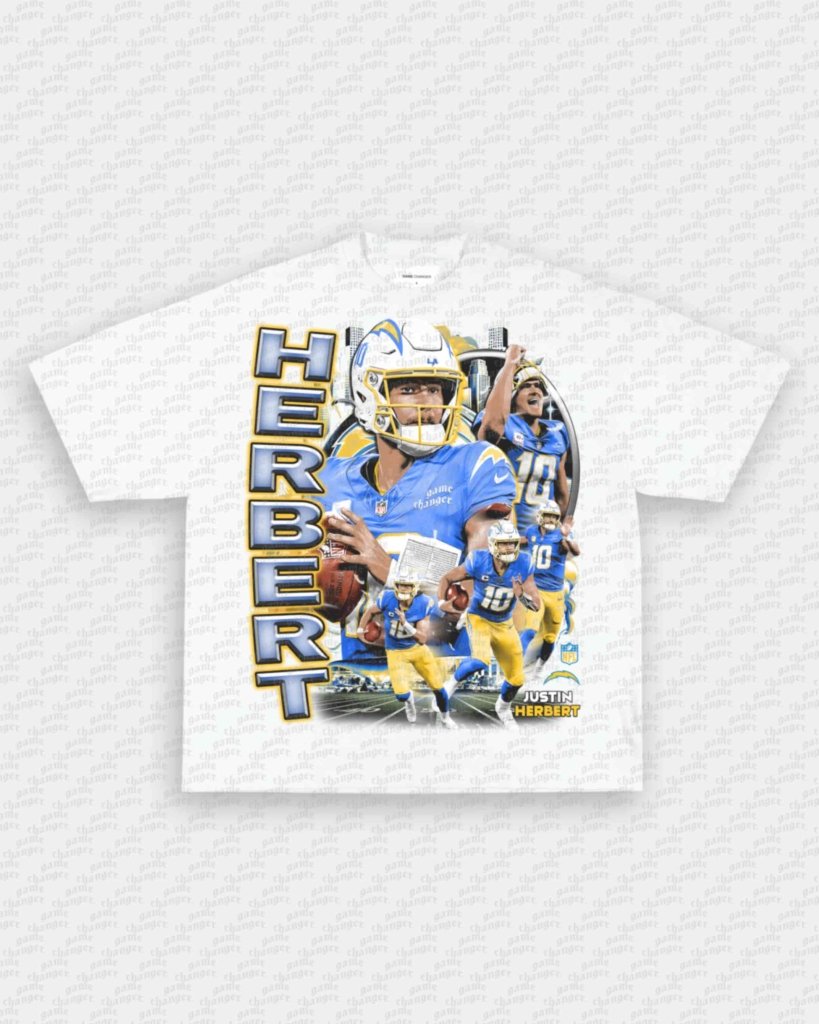 JUSTIN HERBERT V3 TEE - WINS™ GAME CHANGERS TEE - WINS LA