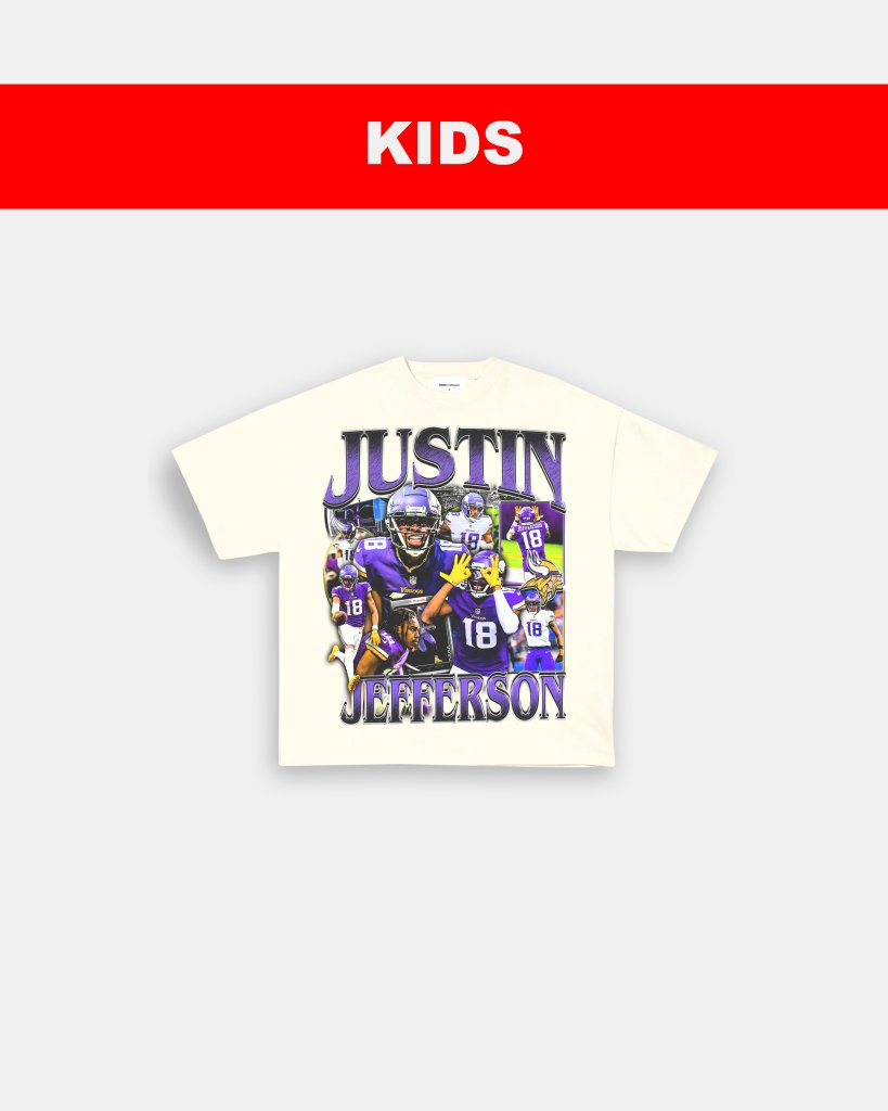 JUSTIN JEFFERSON 2 - KIDS TEE - WINS™ GAME CHANGERS TEE - WINS LA