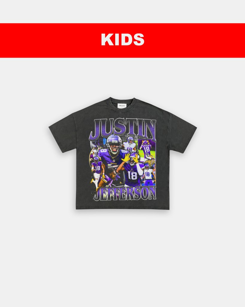 JUSTIN JEFFERSON 2 - KIDS TEE - WINS™ GAME CHANGERS TEE - WINS LA