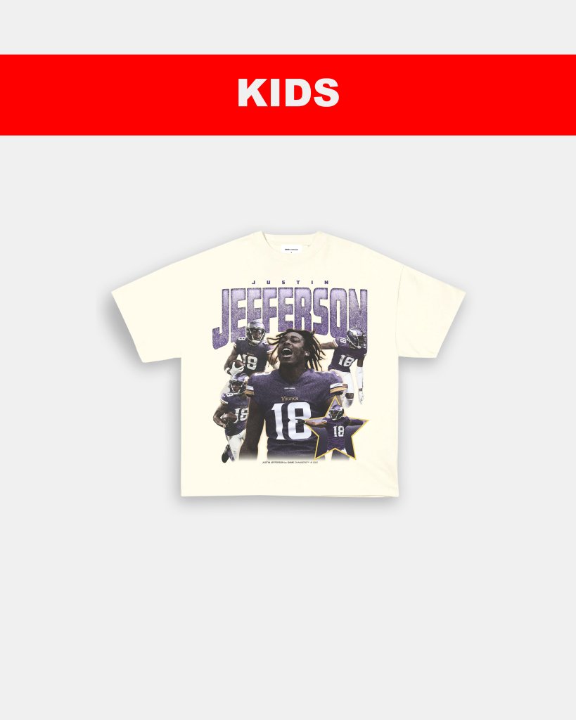 JUSTIN JEFFERSON - KIDS TEE - WINS™ GAME CHANGERS TEE - WINS LA