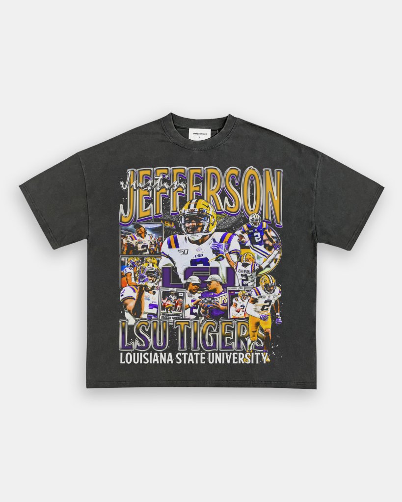 JUSTIN JEFFERSON - LSU TEE - WINS™ GAME CHANGERS TEE - WINS LA