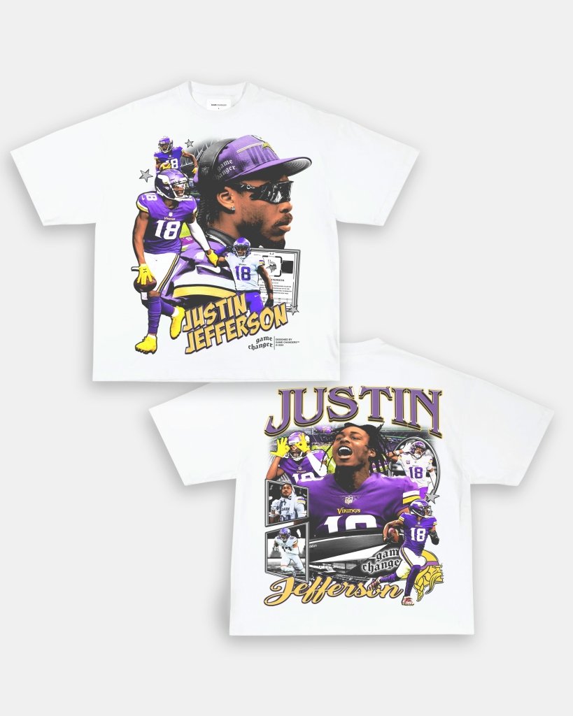 JUSTIN JEFFERSON V3 TEE - [DS] - WINS™ GAME CHANGERS TEE - WINS LA