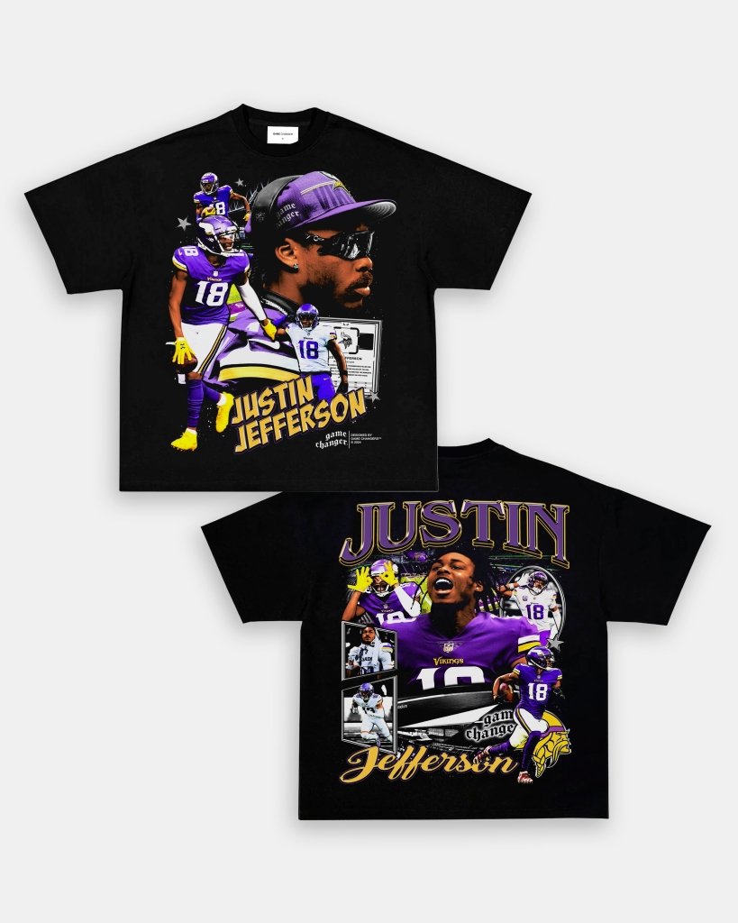 JUSTIN JEFFERSON V3 TEE - [DS] - WINS™ GAME CHANGERS TEE - WINS LA