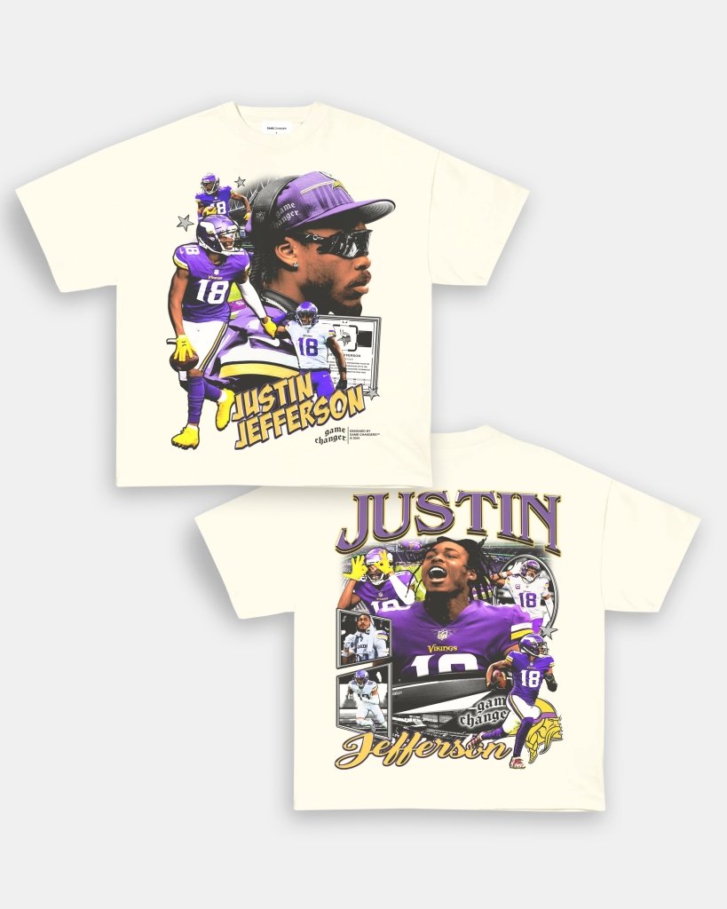 JUSTIN JEFFERSON V3 TEE - [DS] - WINS™ GAME CHANGERS TEE - WINS LA