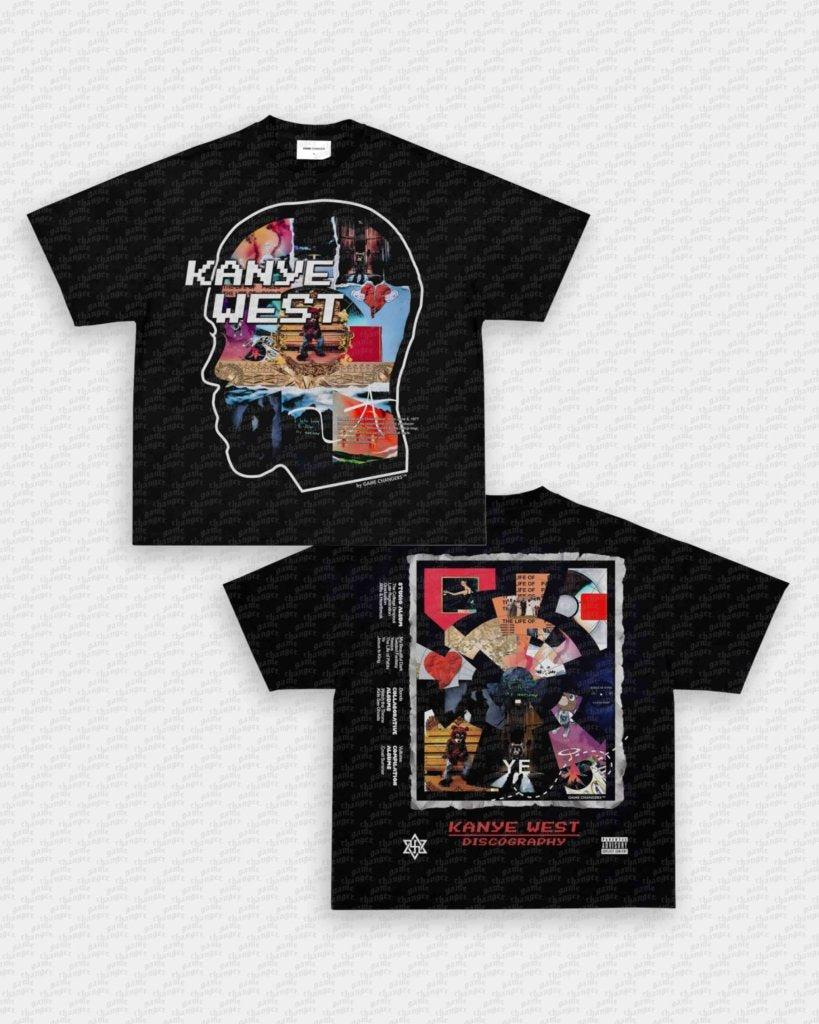 KANYE DISCOGRAPHY TEE - [DS] - WINS™ GAME CHANGERS TEE - WINS LA