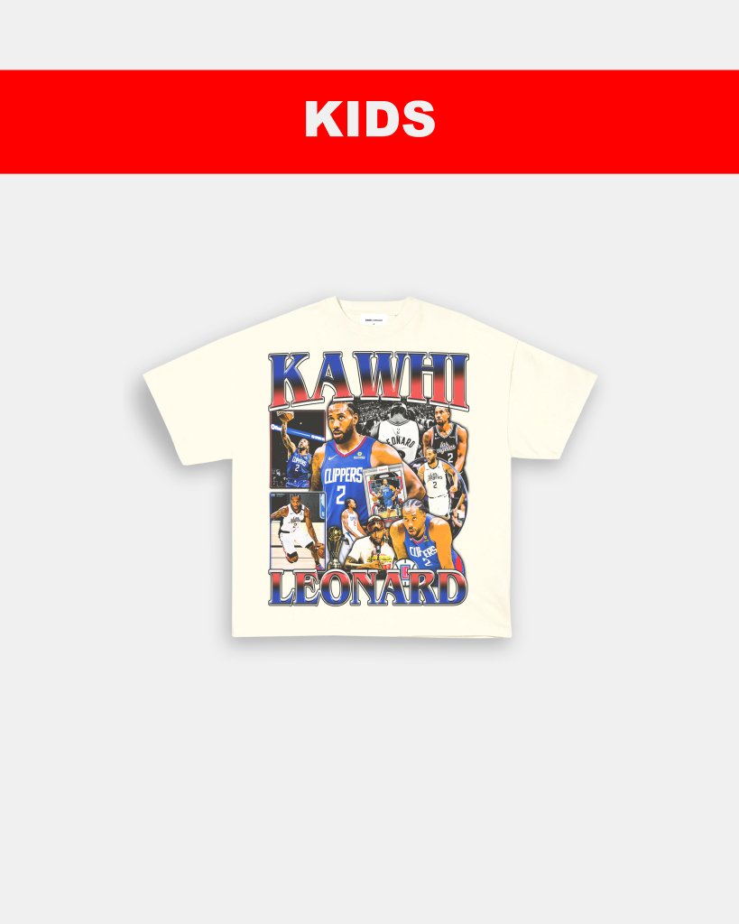 KAWHI LEONARD - KIDS TEE - WINS™ GAME CHANGERS TEE - WINS LA