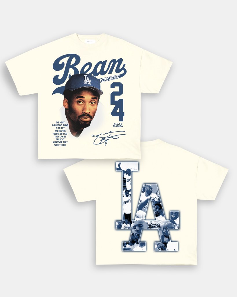 KB BEAN DODGERS TEE - [DS] - WINS™ GAME CHANGERS TEE - WINS LA