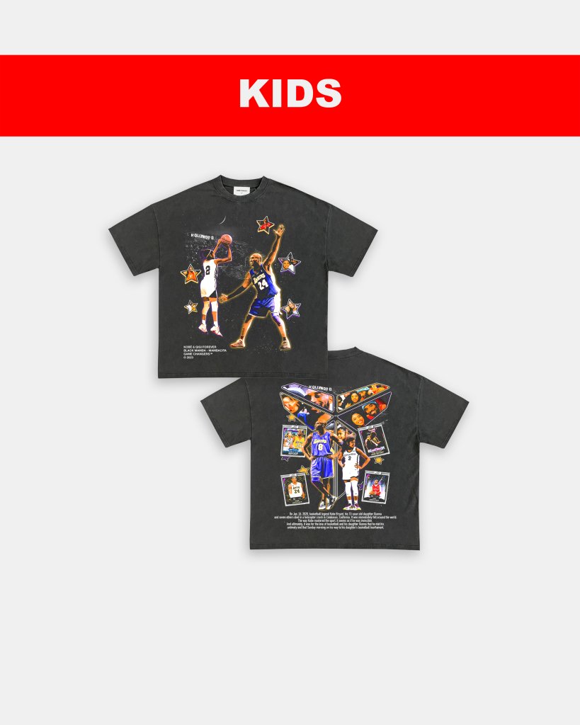 KB & GIGI FOREVER - KIDS TEE - [DS] - WINS™ GAME CHANGERS TEE - WINS LA