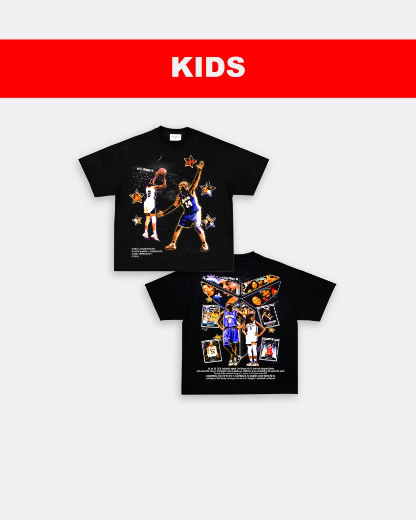 KB & GIGI FOREVER - KIDS TEE - [DS] - WINS™ GAME CHANGERS TEE - WINS LA