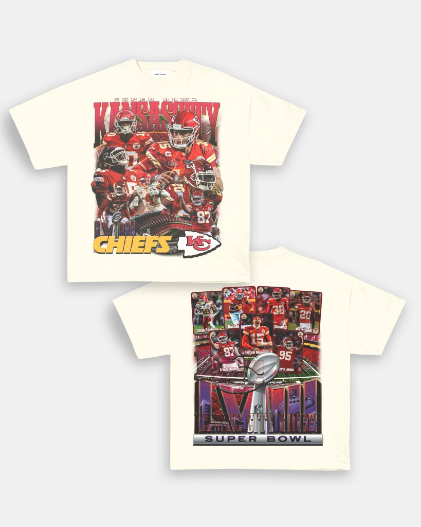 KC CHIEFS - SB LVIII TEE - [DS] - WINS™ GAME CHANGERS TEE - WINS LA